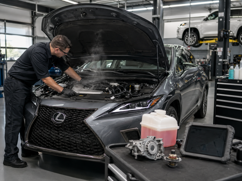 Почему перегрев на lexus особенно опасен